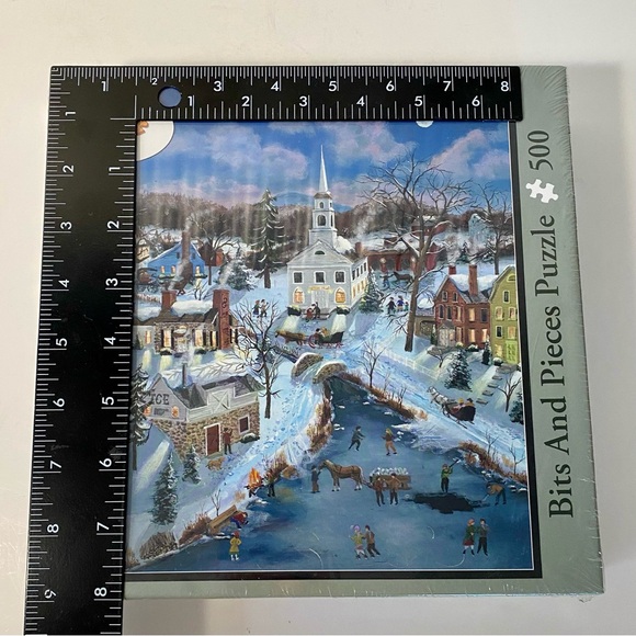 BITS AND PIECES, "CUTTING ICE", BOB FAIR, 500 PIECE Jigsaw Puzzle NEW & SEALED - Picture 6 of 6